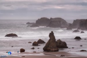Mary on Bandon Beach II
