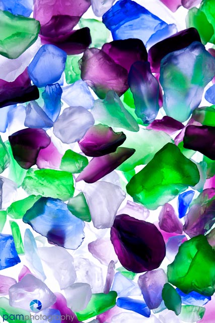 Photography Project:  Abstracts with Sea&nbsp;Glass