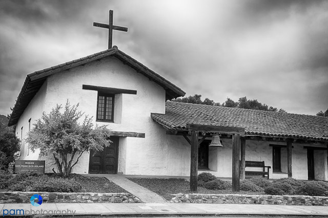 Photographing the Mission San Francisco Solano in Sonoma,&nbsp;CA