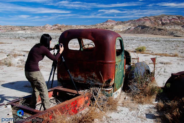 Mary in Cathedral Valley, Capitol Reef National Park, CO