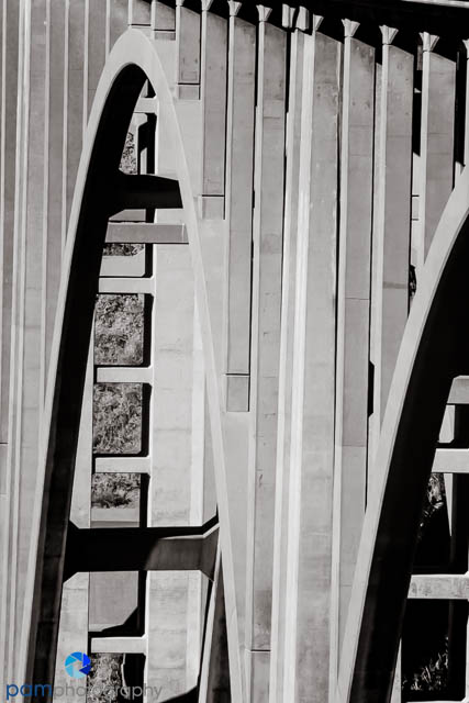 Big Creek Bridge detail by Mary