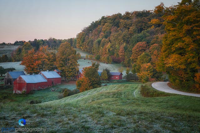 Pre-dawn with no light