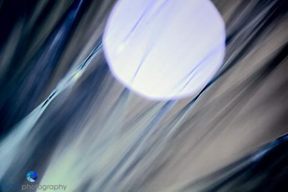 Circle and Line Abstract