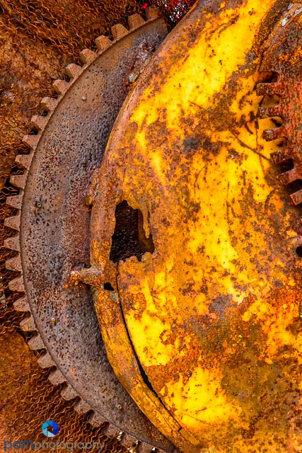 Layered abstract of circles