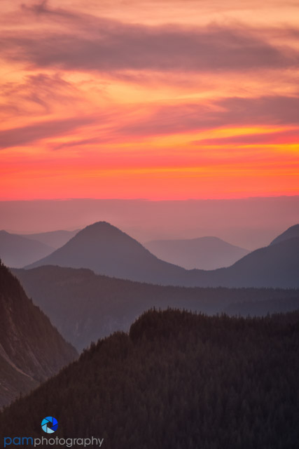 Photographing at Inspiration Point, Mt. Rainier National&nbsp;Park