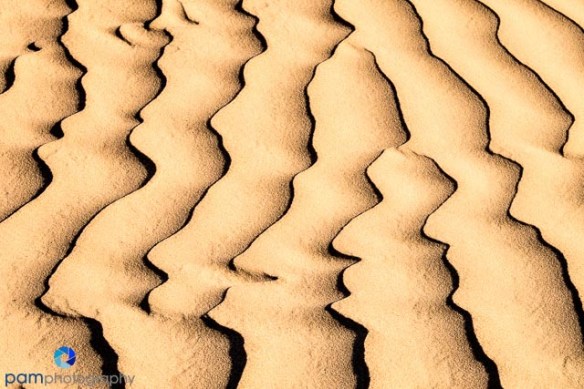 sand dune abstract