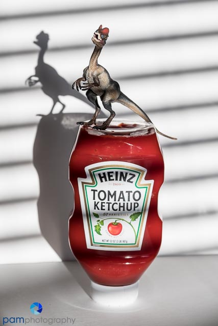 When Bob suddenly found himself on top of a popular condiment he roared "I'm King of the Mountain" "Give it a rest Bob" said Nancy