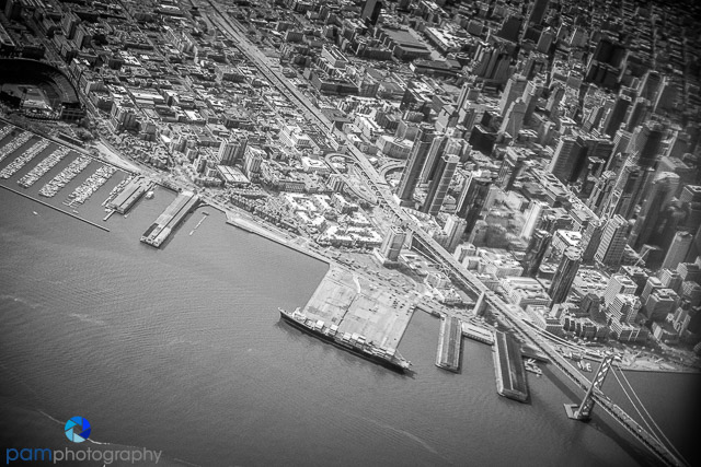 Infrared photos of the Bay Area from an&nbsp;airplane