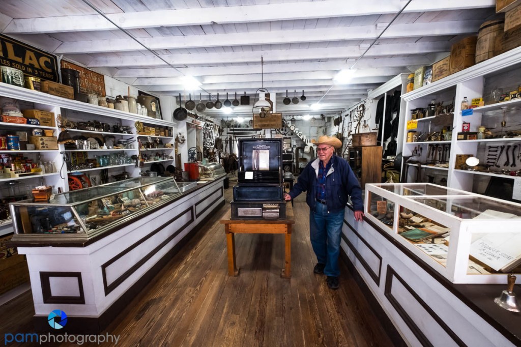 Photographing the Pioneer Store in Chloride,&nbsp;NM