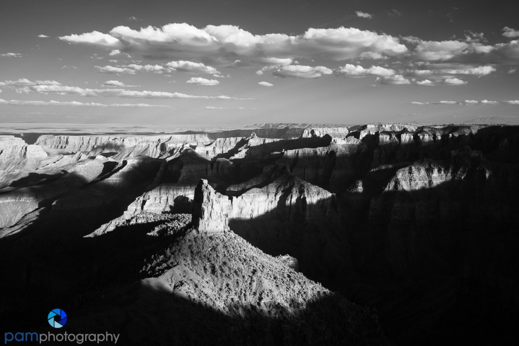 Look.  See.  Imagine.  Create.  Color Versus Monochrome at Imperial Point, Grand&nbsp;Canyon